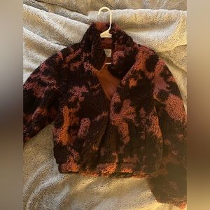 Sage Collective Teddy Zip Up Size S